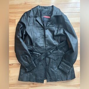 Black Leather Jacket by USA Leather